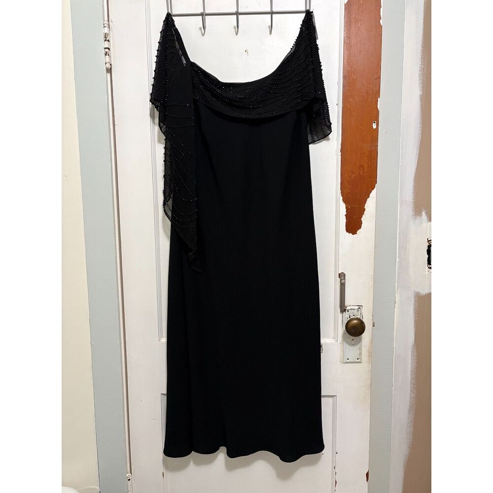 Black Beaded Gown
